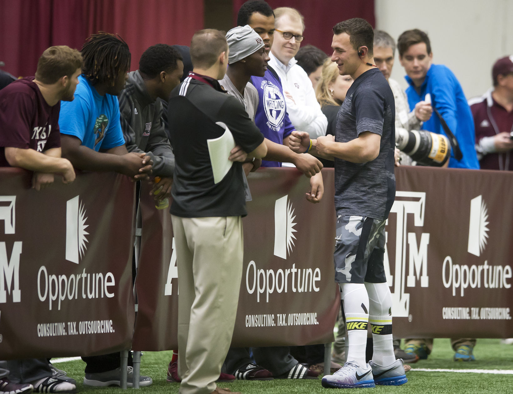 Johnny Manziel Pro Day